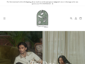 thesantraproject.com homepage screenshot