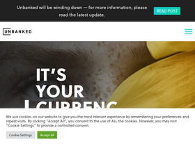 'unbanked.com' screenshot