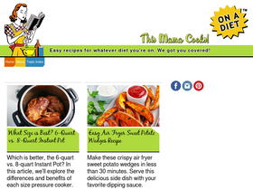 'thismamacooks.com' screenshot