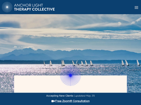 'anchorlighttherapy.com' screenshot