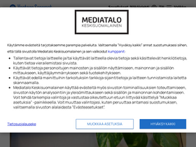'vantaansanomat.fi' screenshot