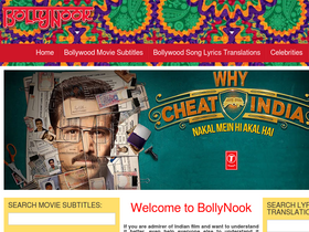 'bollynook.com' screenshot