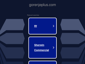 gorenjeplus.com