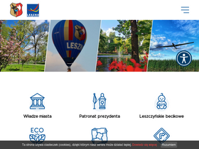 'leszno.pl' screenshot