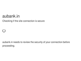 'aubank.in' screenshot