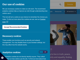 'quaker.org.uk' screenshot