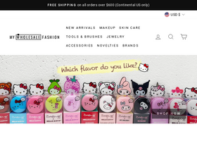 'mywholesalefashion.com' screenshot