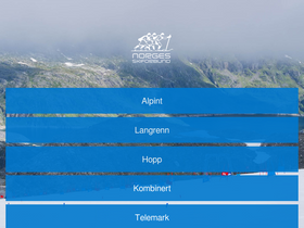 'skiforbundet.no' screenshot