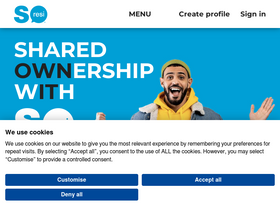 'soresi.co.uk' screenshot