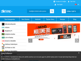 'direnc.net' screenshot