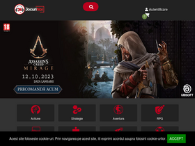 'jocurinoi.ro' screenshot