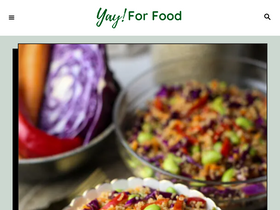 'yayforfood.com' screenshot