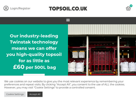 'topsoil.co.uk' screenshot