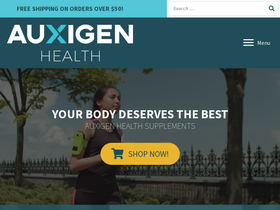 auxigenhealth.com homepage screenshot