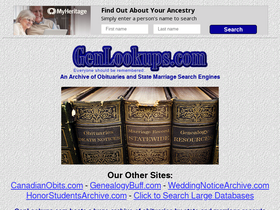 'genlookups.com' screenshot