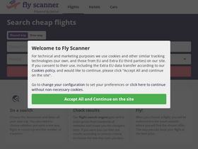 'fly-scanner.com' screenshot