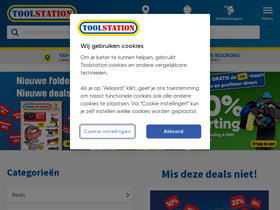 'toolstation.nl' screenshot