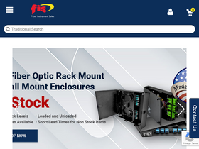 'fiberinstrumentsales.com' screenshot