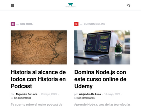 'mentesliberadas.com' screenshot