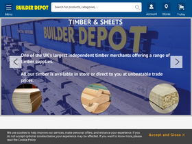 'builderdepot.co.uk' screenshot
