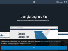 'usg.edu' screenshot