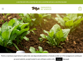 'depozituldeseminte.ro' screenshot