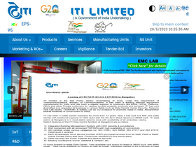 'itiltd.in' screenshot