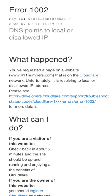 411numbers.com