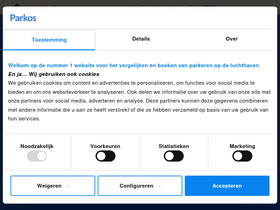 'parkos.nl' screenshot