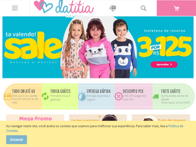 'datitia.com.br' screenshot