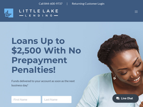 'littlelakelending.com' screenshot