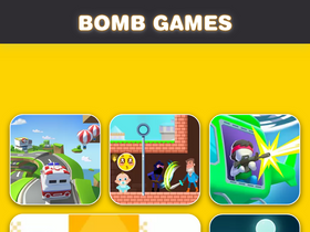 'bombgames.net' screenshot