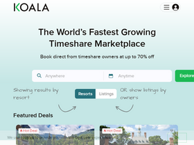 'go-koala.com' screenshot