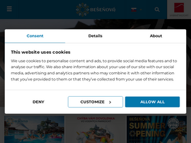 'besenova.com' screenshot