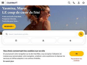 'clubmed.ch' screenshot