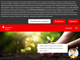 'sparkasse-siegen.de' screenshot