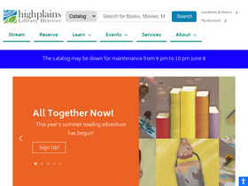 'mylibrary.us' screenshot