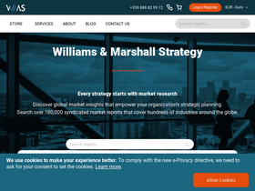'wm-strategy.com' screenshot