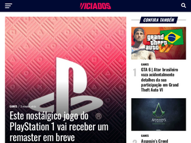 'viciados.net' screenshot