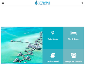 'gezicini.com' screenshot