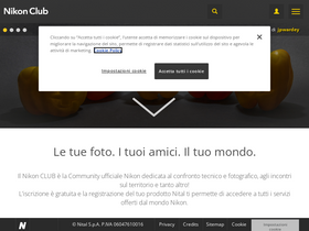 'nikonclub.it' screenshot