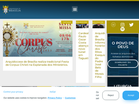 'arqbrasilia.com.br' screenshot