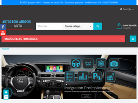 'autoradio-android-auto.com' screenshot