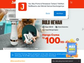 'jakmall.com' screenshot