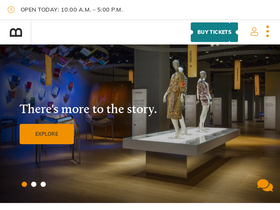 'museumofthebible.org' screenshot