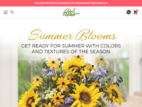 'petals.com' screenshot