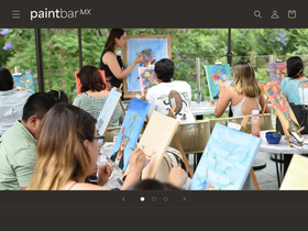 paintbarmexico.com homepage screenshot