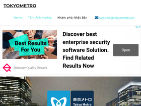 'tokyometro.vn' screenshot