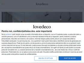'lovedeco.ro' screenshot