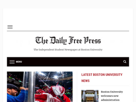 'dailyfreepress.com' screenshot